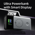 Flash Pro Ultra: batería externa magnética de 280 W con pantalla OLED