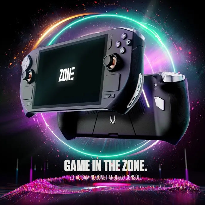 Consola portátil de juegos ZOTAC con AMD 8840U, AMOLED, 16 GB LPDDR5X