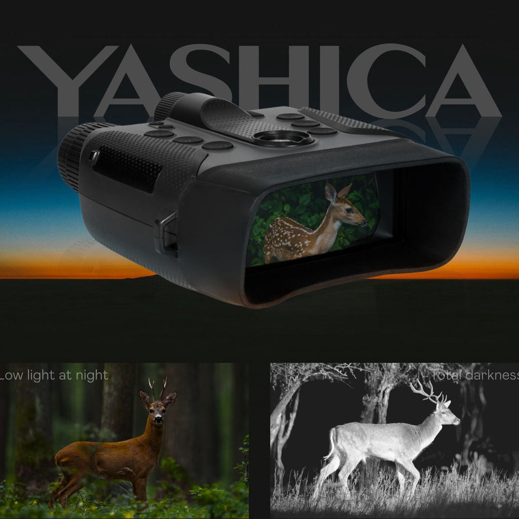 YASHICA:Binocular Night Vision Capture Night in 4K