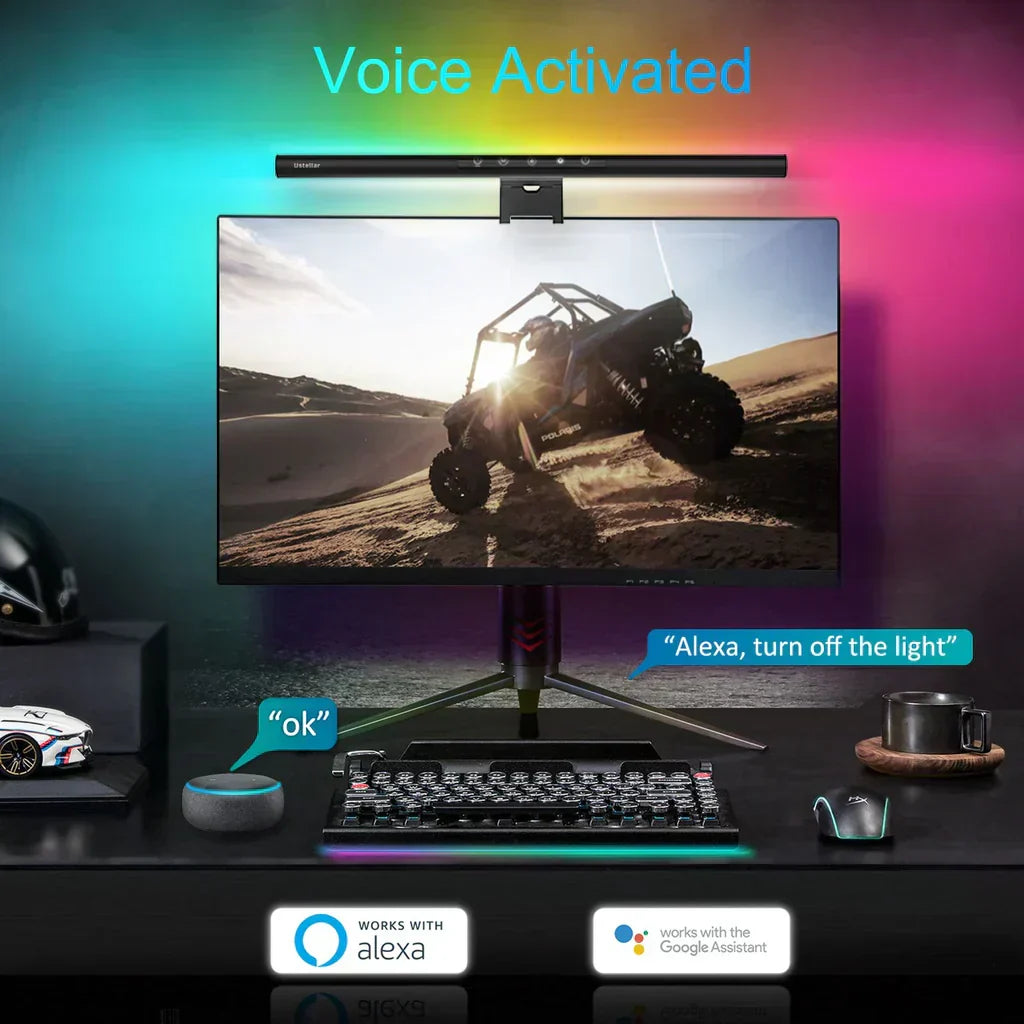 Smart RGB Screen Light with Vocie Control