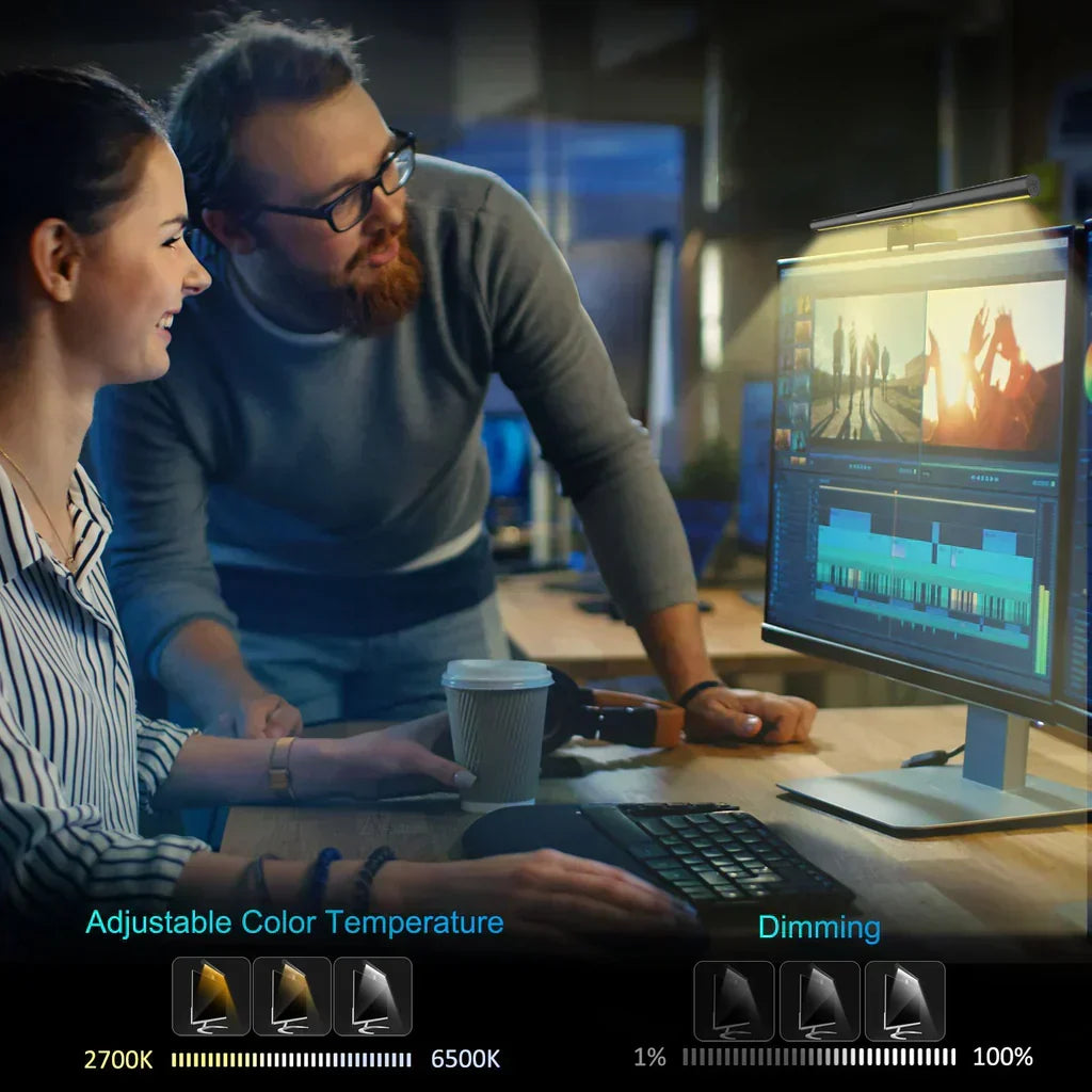 Intelligentes RGB-Bildschirmlicht mit Sprachsteuerung