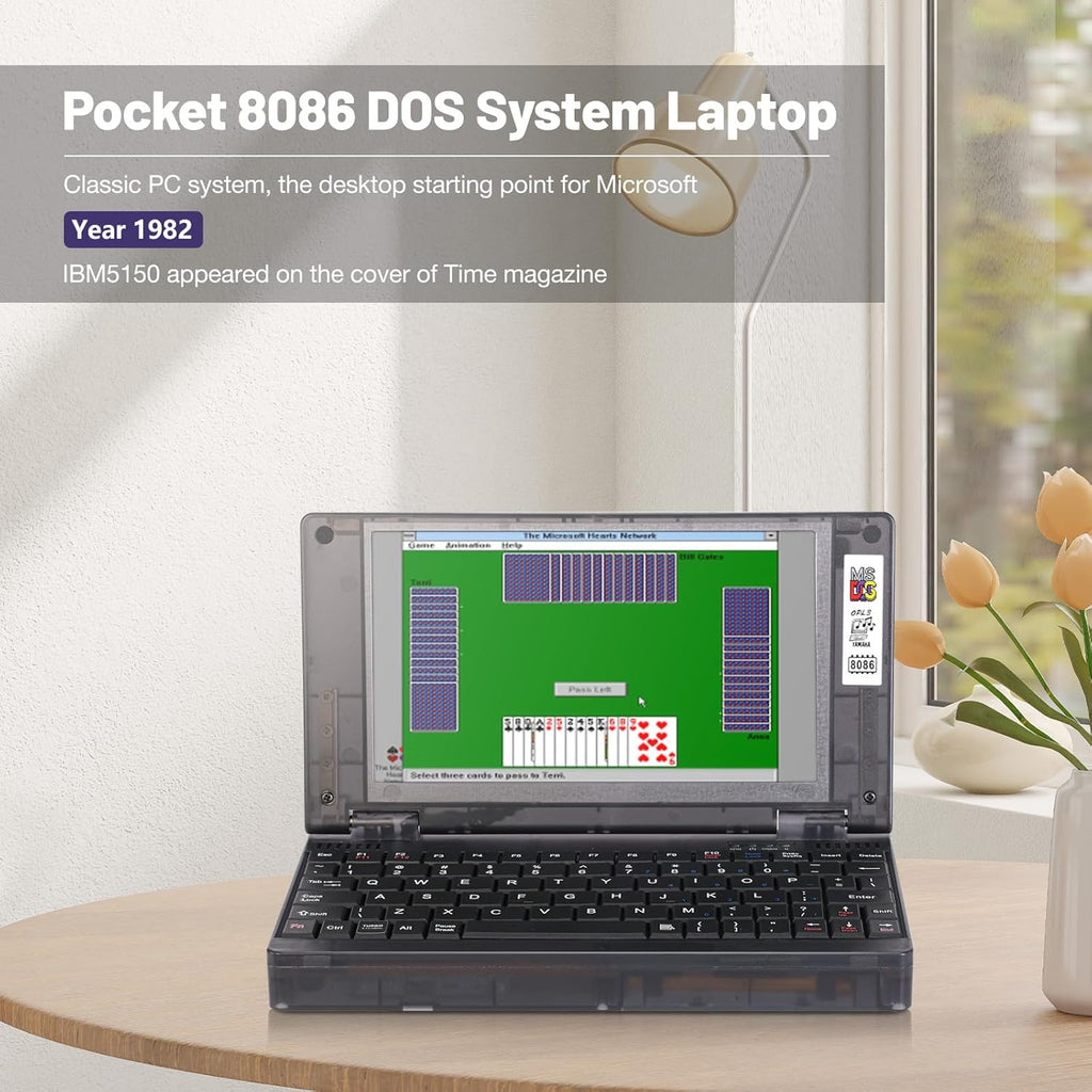 Pocket8086 PC-XT Laptop-Computer (6,0 Zoll)