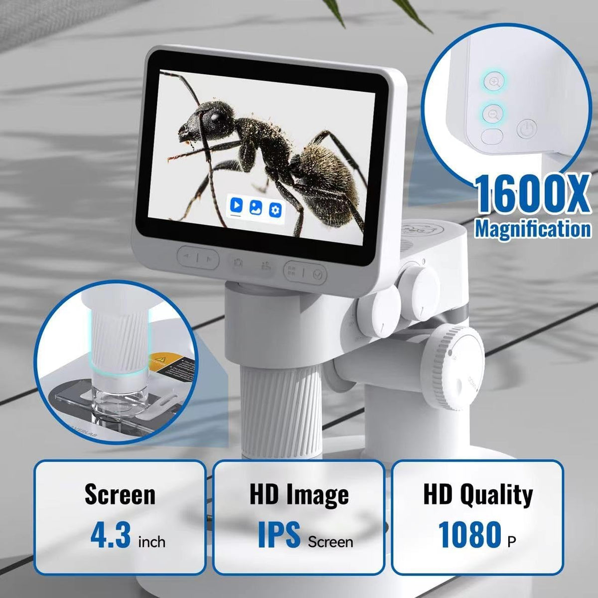 Darwin M2 - The World's First Detachable Digital Microscope