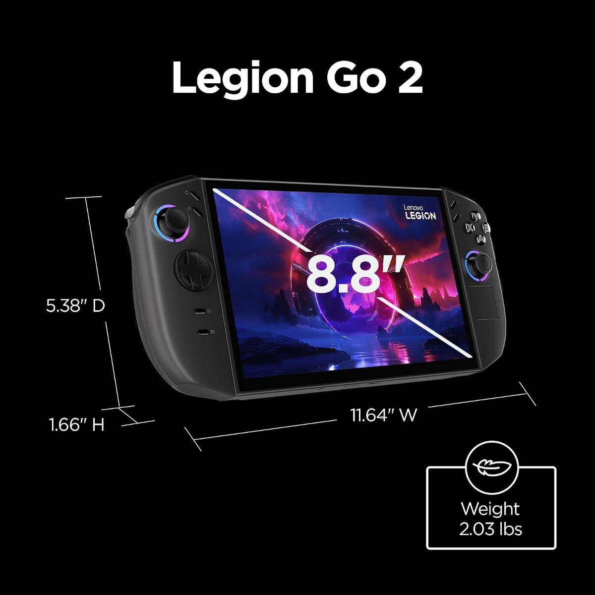 Lenovo Legion Go 2 – Consola portátil de videojuegos