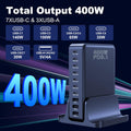 400W GaN 10-Port Kompakte Super-Schnellladestation