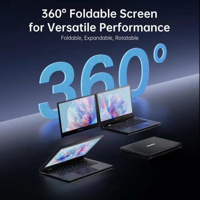 ACEMAGIC Dual-Screen 360° Horizontal-Laptop mit Intel Core i7-1255U