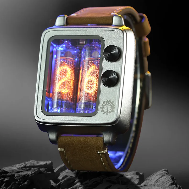 La elegancia atemporal se une a la tecnología retro: el reloj BTF Nixie