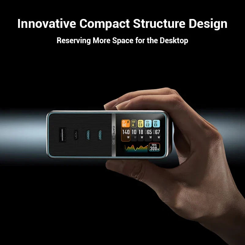CUKTECH 30 Super Energy Station 300W Ultra Screen Display