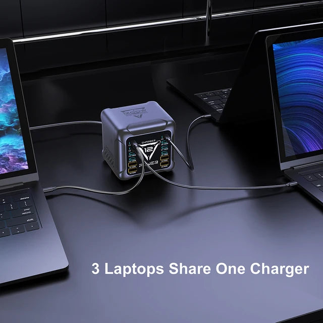1200W 10 Ports GaN USB Type C Charger