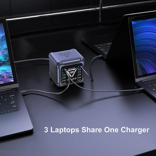 1200W 10 Ports GaN USB Type C Charger