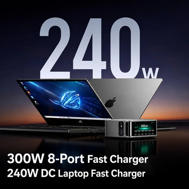 UGREEN Nexode Pro 300W Charging Station with Smart Display