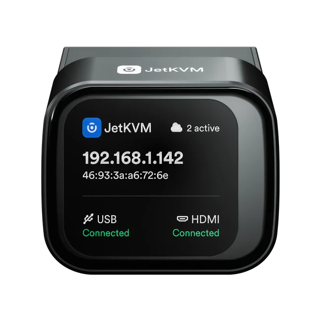 JetKVM | Next-Gen Open-source KVM over IP, Control any computer remotely