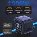 1200W 10 Ports GaN USB Type C Charger