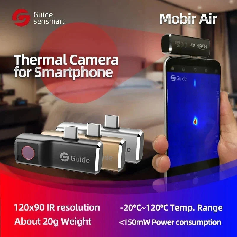 Guide Mobir Air Thermal Imaging Camera for Smartphone