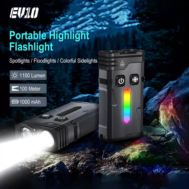 Multi-Functional and Compact EDC Flashlight