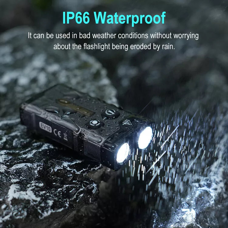 Multi-Functional and Compact EDC Flashlight
