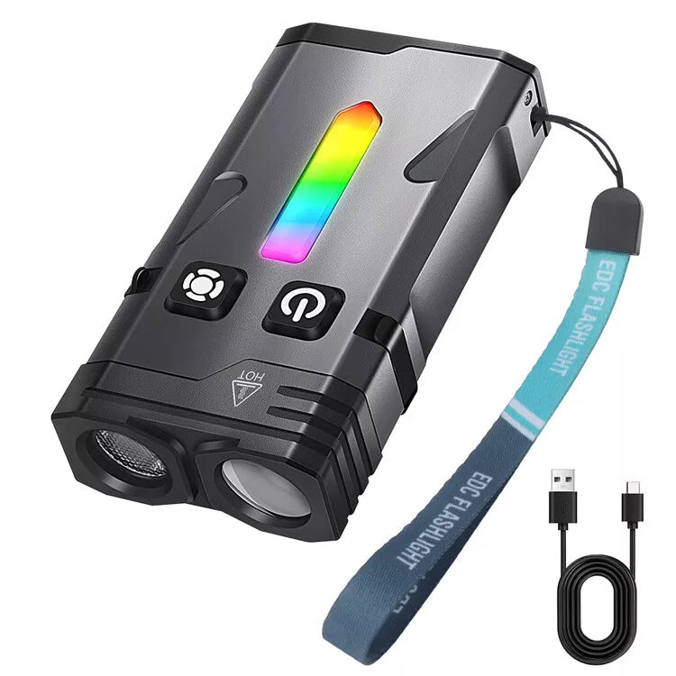 Multi-Functional and Compact EDC Flashlight