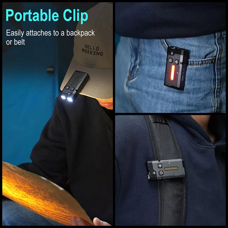 Multifunktionale und kompakte EDC-Taschenlampe