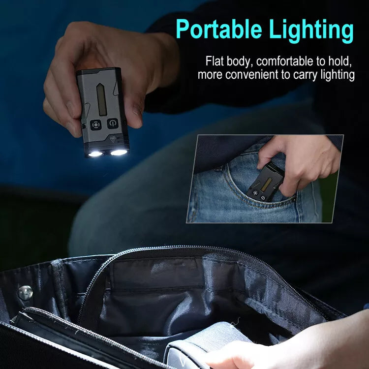 Multifunktionale und kompakte EDC-Taschenlampe